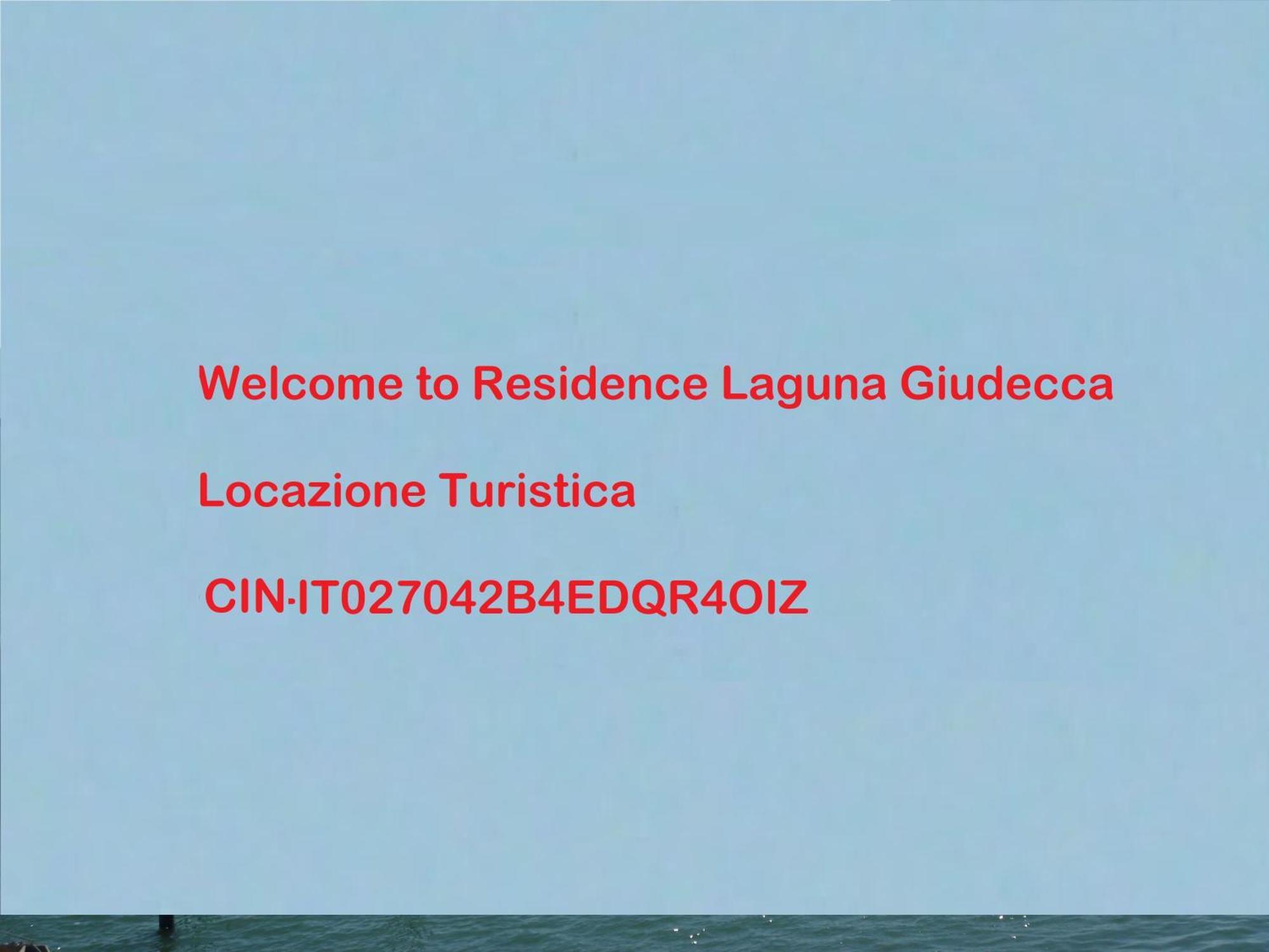 Residence Laguna Giudecca Венеція Екстер'єр фото